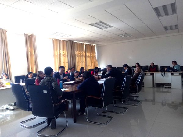 园林园艺学院召开2018-2019学年第一学期期中教师座谈会